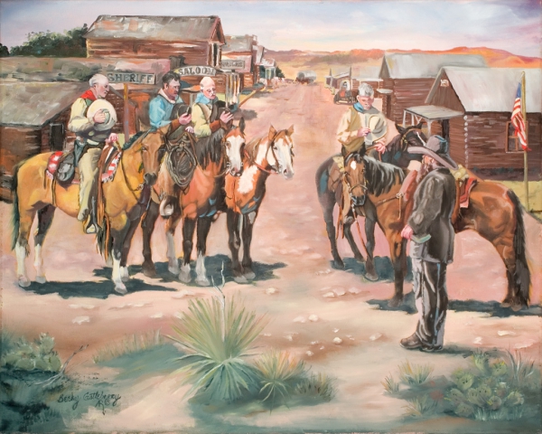 Click here to view Cowboy Church by Becky Castleberry