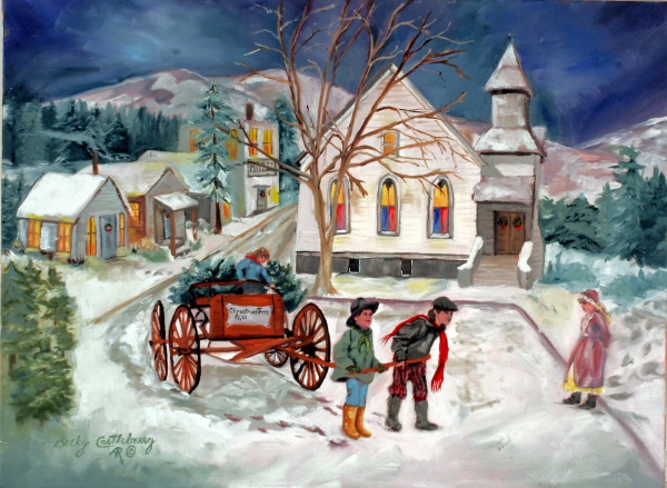 Click here to view The Ole' Christmas Tree by Becky Castleberry