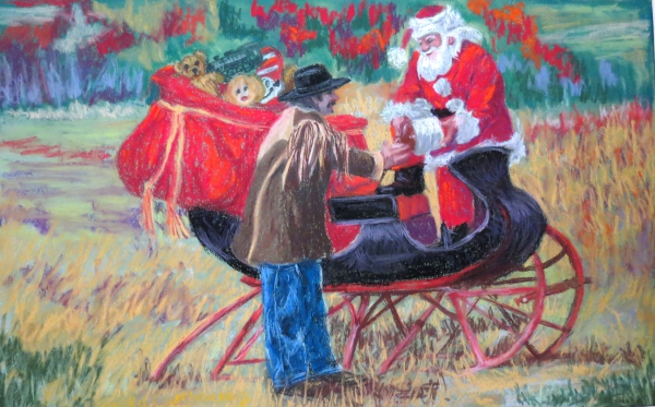 Click here to view Santa's Good Cheer by Becky Castleberry