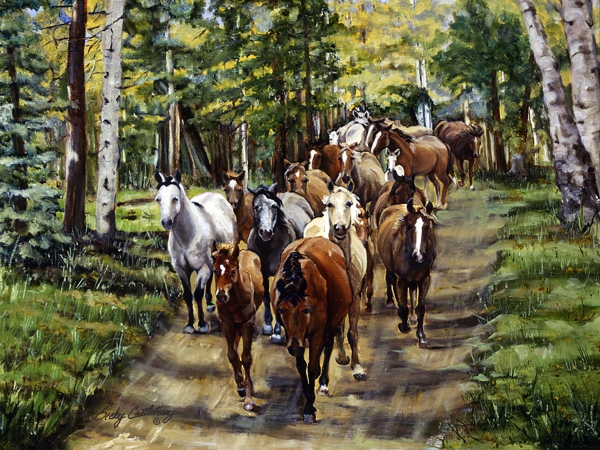 Click here to view The Remuda by Becky Castleberry