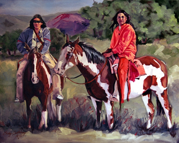 Tribal Brothers by Becky Castleberry